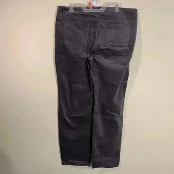 NWT Women's Talbots Gray Faux Suede Signature Pants Sz 16 - Picture 2 of 4